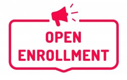 Open enrollment announcement